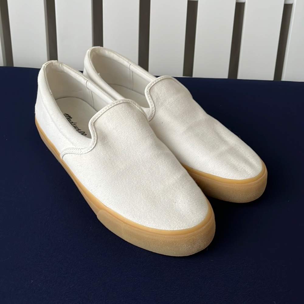 Madewell Sidewalk Slip-on Sneakers in Recycled Canvas